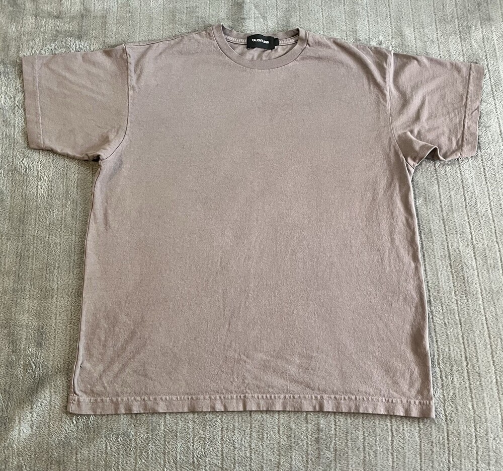 Talentless T-Shirt Size S Mauve Brown Short Sleeve Cotton Crewneck